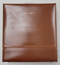 POLAROID ELECTRIC EYE LAND CAMERA MODEL J66 WITH ORIGINAL POLAROID LEATHER CASE