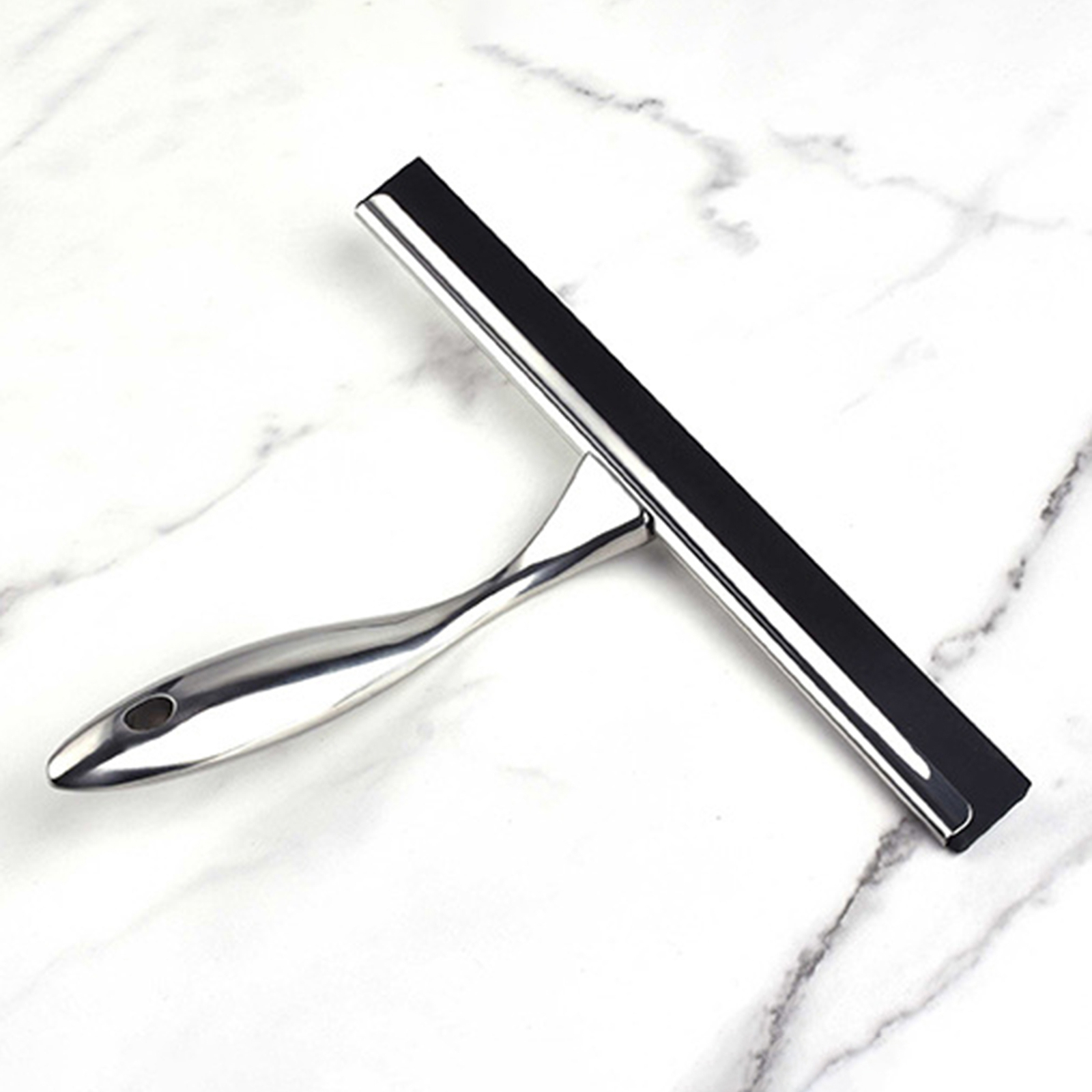 Glass Door Squeegee with Hook Efficient Cleaning Car Window Shower