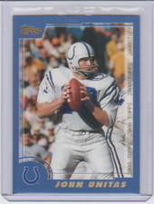 2000 Topps  #19 John Unitas Baltimore Colts Johnny Unitas