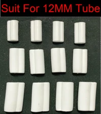 Lot Of 10 Neon Tube Electrode Rubber Pieces Cover "End Cap" Boot Size 12MM L
