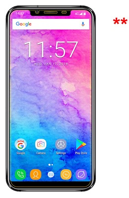 dipos I 2X Protector de Pantalla Compatible con Oukitel U13 pelicula Protectora Claro