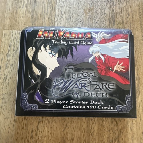InuYasha Feudal Warfare 2 Player Starter Deck NEW Trading Collectible Card Game - Picture 1 of 4