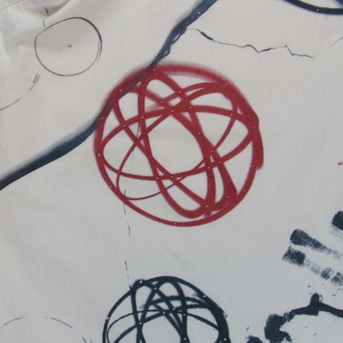 EUC RARE Futura T-shirt Art Designer Hypebeast Japanese Brand X Uniqlo size M - 第 6/7 張圖片