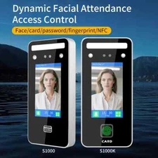 AI-Powered Biometric Fingerprint Face Recognition 4.3in Turnstile Card Reader