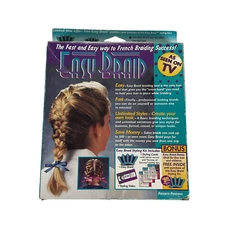 VTG 1995 Easy Braid French Braiding Styling Kit New NOS