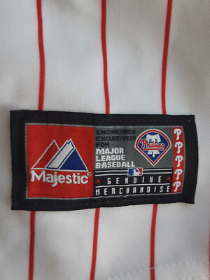 Philadelphia Phillies Jersey Majestic Cliff Lee 33 White Shirt