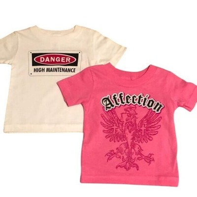Little Teez Set of 2 Tee Shirts   Size 6 Months