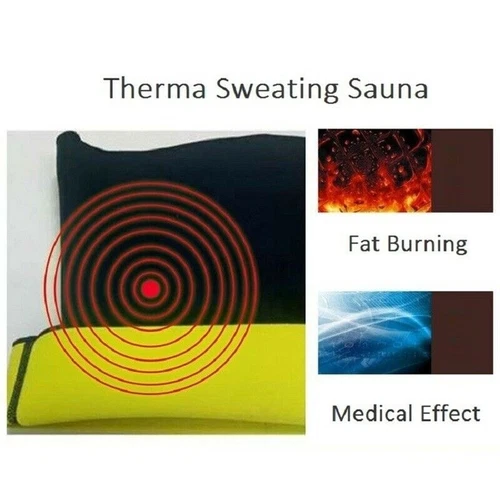 Sudore sauna dimagrante uomo body shaper tagliavita allenatore cincher cintura brucia grassi - Foto 8 di 22