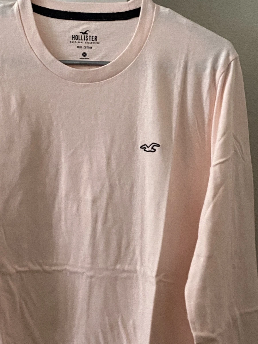 Curved hem best sale t shirt hollister