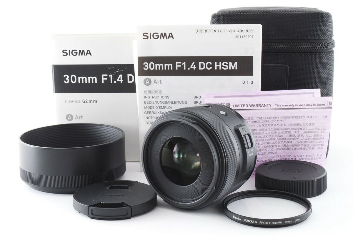 Sigma 30mm f /1.4 DC HSM Art Lens for Nikon from Japan #55 Sigma 30mm f /1.4 DC HSM Art Lens for Nikon from Japan #55