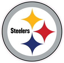 Pittsburgh Steelers Football Vinyl Decal Sticker Car Truck Bumper Tumbler Mug