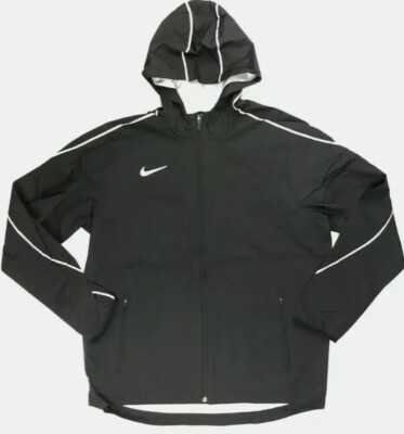 Nike Running Team Woven Rain Hooded Jacket Size Large Men's NEW