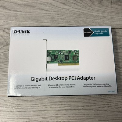 D Link DGE 530T Gigabit Desktop PCI Network Card   Model DGE 530T   UPC 90069251