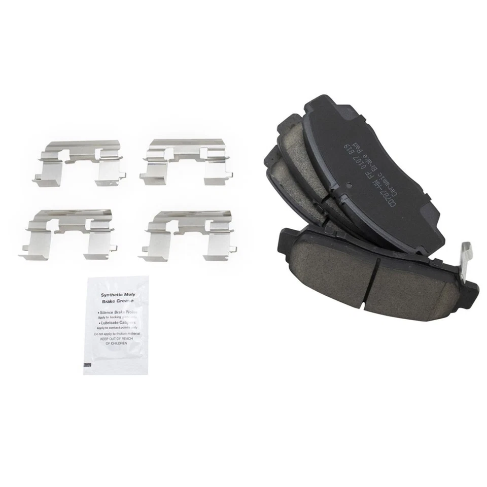 Kit de pastillas de freno delanteras y rotor rotor de freno para Acura RL 1999-2004 Foto 4 de 4