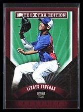 Leodys Taveras 2015 Panini Elite Extra Edition ROOKIE #182 Texas Rangers *196