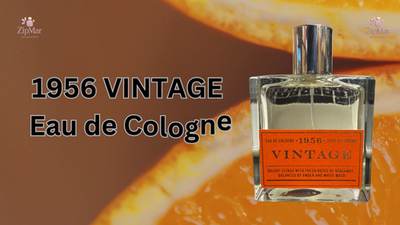 Tru Fragrance Vintage 1956 Eau de Cologne 3.4oz 100 ml Bergamot