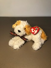 Ty Beanies-  Darling-  2000 -Puppy Dog Plush Toy with Tag – Vintage Collectible