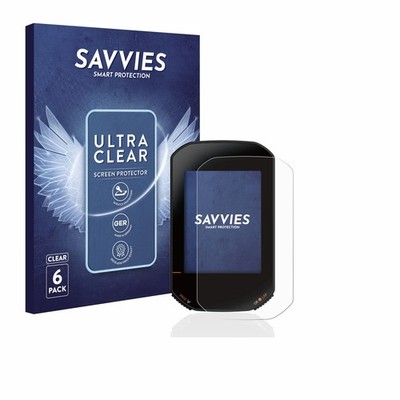 6x Schutzfolie für Bryton Rider 420 Display Schutz Folie
