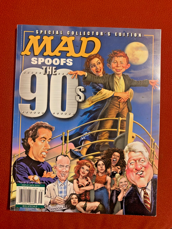MAD Magazine Spoofs The 90s Reissue Special Collector's Edition Seinfeld Fun