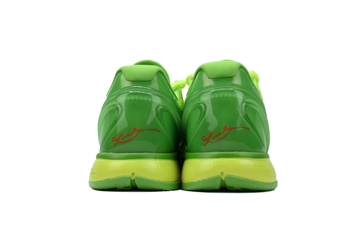 Size 10.5 - Nike Zoom Kobe 6 Protro Low Grinch for sale online | eBay