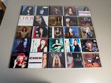 Cher Lot of (25) CDs  Imports Maxi-Singles Dance Mixes Rarities OOP