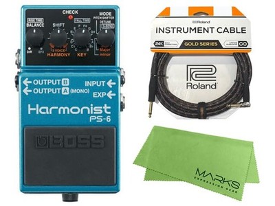 [Roland Cable + Cross Set] BOSS Harmonist PS-6