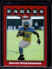 Brian Westbrook 2007 Topps Chrome Red Refractor /25 Eagles TC43