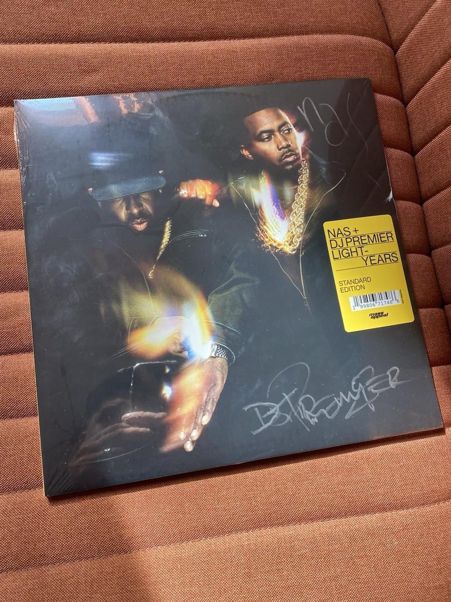 NAS & DJ PREMIER Light-Years LE 500 Standard Edition Vinyl SIGNED