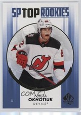 2022-23 SP Authentic Top Rookies Blue Nikita Okhotyuk Nikita Okhotiuk #TR-37 kq9