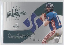 2003 Upper Deck Pros & Prospects Game Day Jerseys 68/350 Juston Wood #JC-JW 0c2