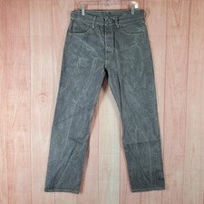Vintage Levis 501 XX Jeans Men 32 32x32 Gray Stone Wash Cotton Straight Leg
