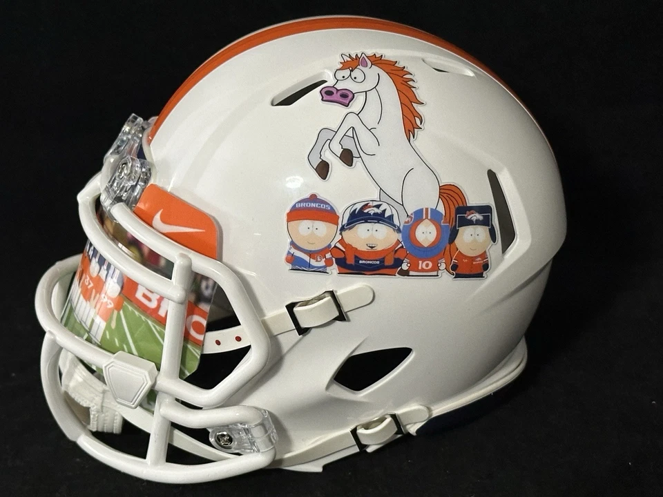 Denver Broncos South Park ¡Mini casco mezclado!! Foto 3 de 4