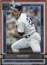 2020 Topps Museum Collection Don Mattingly Cooper Yankees Card