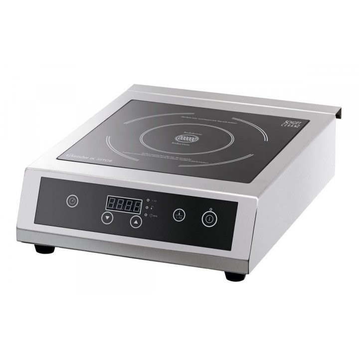 Plaque vitrocéramique 3500W induction compacte pour petits espaces - 3