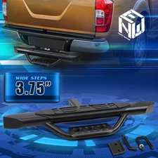 For 2" Receiver Pickup 3.75" X 37"L Steel Rear Bumper Trailer Tow Hitch Step Bar