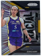 DEARICA HAMBY 2025 PANINI PRIZM WNBA FRACTAL INSERT 7 LOS ANGELES SPARKS