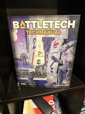Battletech Classic Tech Manual Hardcover Catalyst Game Labs 2018 Techmanual