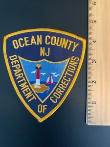 Ocean County New Jersey Department of Corrections Patch