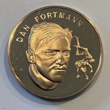 National Football League NFL Hall of Fame Dan Fortmann Chicago Bears Coin Medal