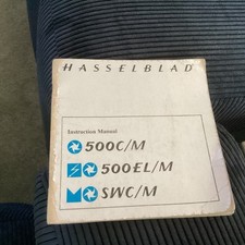 Hasselblad 500 CM ELM SWC Instruction Manual