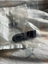 VW JETTA GENUINE CHROME BLACK GLI FRONT GRILL BADGE EMBLEM 1K5853679F 739