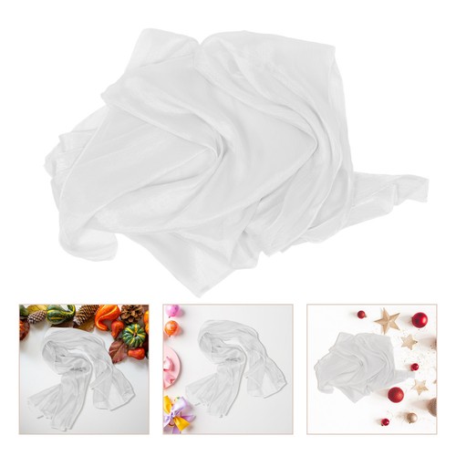  Bright Silk Gauze Background Cloth Backdrop Photography Curtains for Photoshoot - Zdjęcie 17 z 17