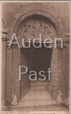 Vintage Ely Kathedrale Prior Tür Postkarte Photochrom Co 1927 unbesendet