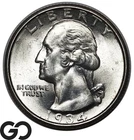 1934-D Washington Quarter, Gorgeous Premium Quality Superb Gem BU++