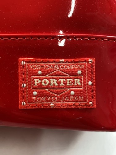 PORTER Handbag PVC RED - Picture 5 of 6