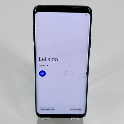 Samsung Galaxy S9 Plus Midnight Black 64GB ATT - Cracked Front/Back