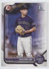 2022 Bowman Draft Jackson Cox #BD-174 uk2