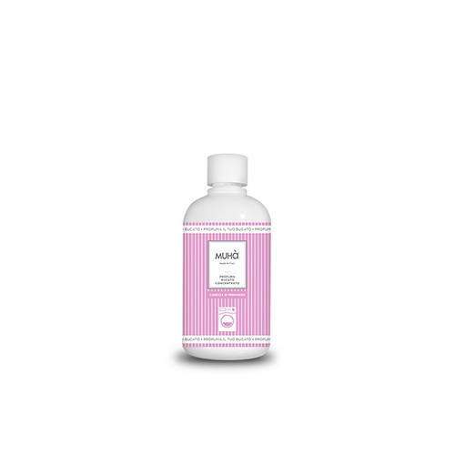 Muhà Verde/Rosa Essenza Concentrata Persistente Profuma Bucato Carezza Di Primavera 400 Ml - Immagine 2