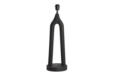 Lampenfuß XITTA von Light & Living Tischleuchte Ø20x55 cm Holz Schwarz - Bild 1 von 4