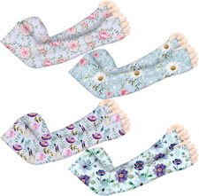 Gardening Sleeves Farm Sun Protection Cooling Arm Sleeves to Cover Arm for Women